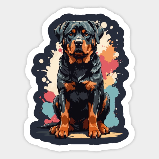 My Rottweiler Sticker by EpikPack